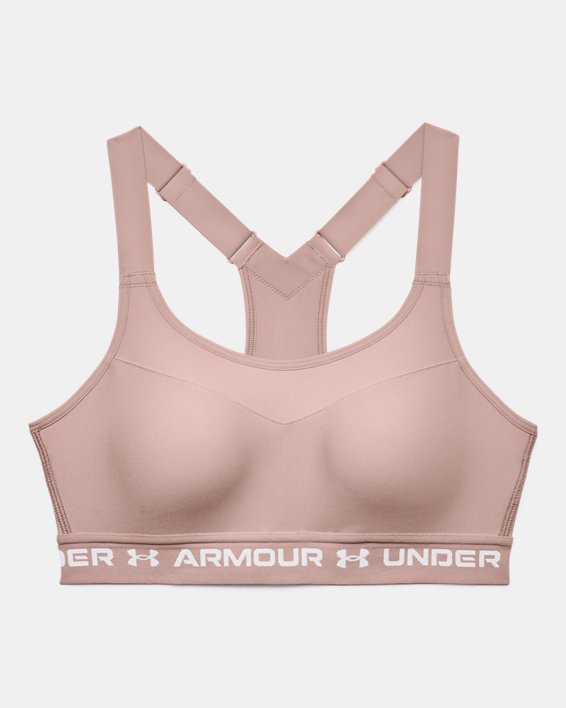 Soutien-gorge de sport Armour® High Crossback pour femme, Pink, pdpMainDesktop image number 8